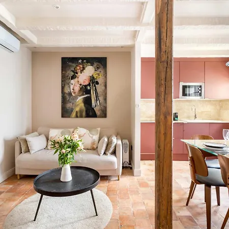 Superb Air-conditioned In The Heart Of The Marais Apartment Paris